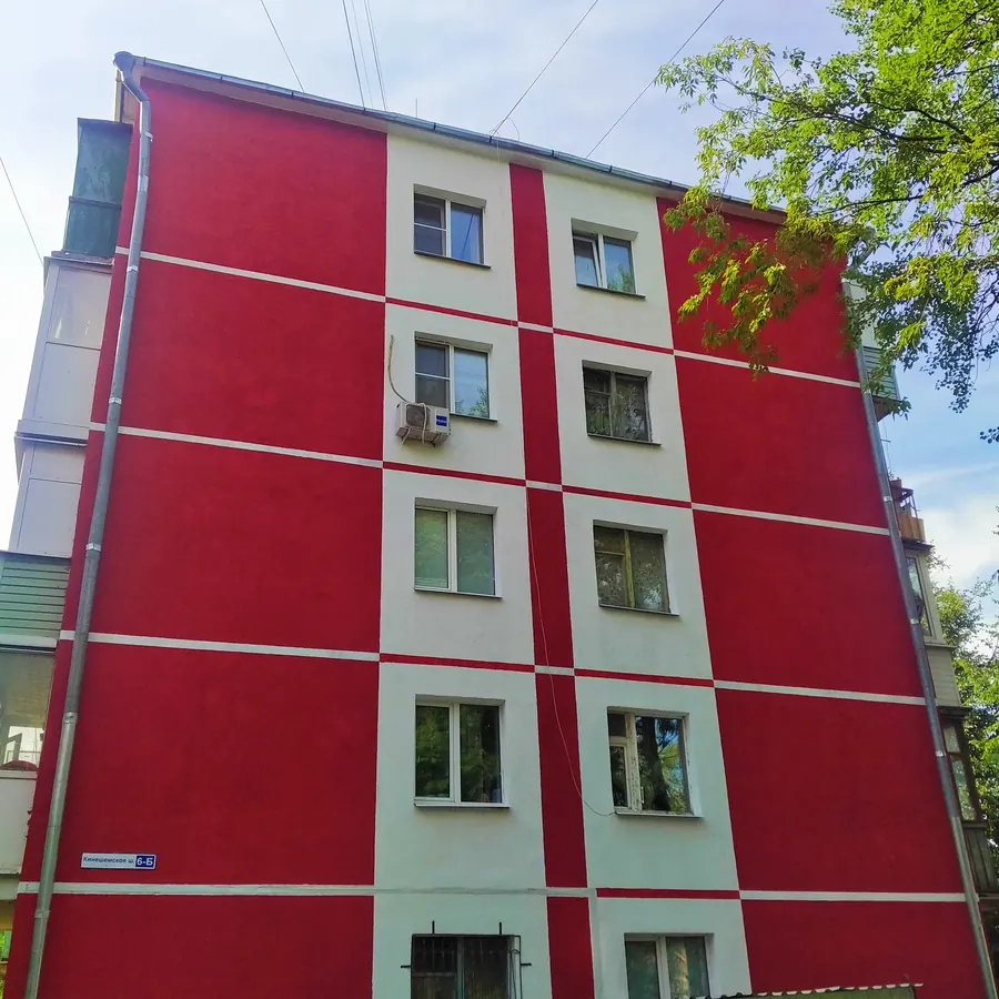 Утепление торцевой стены многоквартирного дома в Костроме